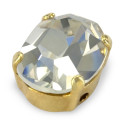 OVALE MM10x8 CRYSTAL-ORO-3PZ miglior prezzo
